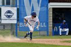 Baseball vs CGA  Wheaton College Baseball vs Coast Guard Academy during game two of the NEWMAC semi-finals playoffs. - (Photo by Keith Nordstrom) : Wheaton, baseball, NEWMAC